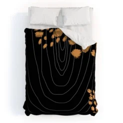 Aleeya Jones Polyester Comforter & Sham Set Black/Gold - Deny Designs 9 Aleeya Jones Polyester Comforter & Sham Set Black/Gold - Deny Designs -Deny Designs Shop GUEST 08dde69b c03c 4886 b541 0be962af7e34
