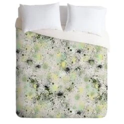 Ninola Design Ink Splatter Lime Banana Duvet Cover & Sham Set - Deny Designs -Deny Designs Shop GUEST 211b7f7a eb7d 4f53 aab8 01d18c5e2d87