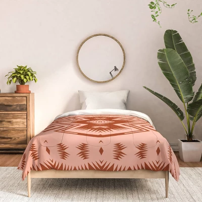 Holli Zollinger Colorado Blush Comforter Set Pink - Deny Designs 4 Holli Zollinger Colorado Blush Comforter Set Pink - Deny Designs - Image 2