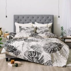 Schatzi Brown Kona Tropic Comforter Set - Deny Designs