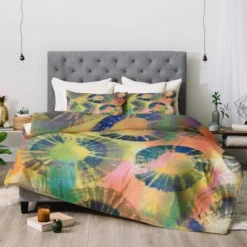 Natalie Baca Painterly Tie Dye Duvet Set - Deny Designs