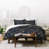 Navy Floral Iveta Abolina Crystalline Water Duvet Cover - Deny Designs -Deny Designs Shop GUEST 325fc350 aa27 46ec 996b 220bfeca37f5