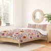 Floral Holli Zollinger Suzani Duvet Cover Set Pink - Deny Designs 1 Floral Holli Zollinger Suzani Duvet Cover Set Pink - Deny Designs -Deny Designs Shop GUEST 378691f4 4aa7 449b a6c0 403feb5583ba