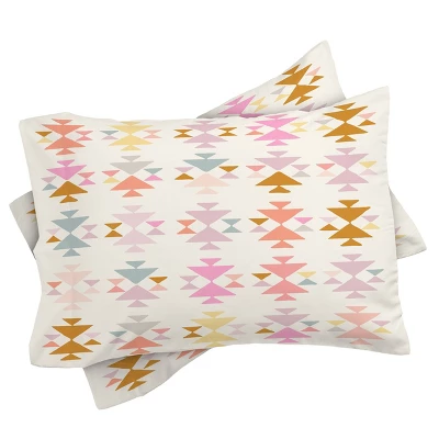 Queen/Full June Journal Painted In Pastel Comforter Set - Deny Designs 4 Queen/Full June Journal Painted In Pastel Comforter Set - Deny Designs - Image 2