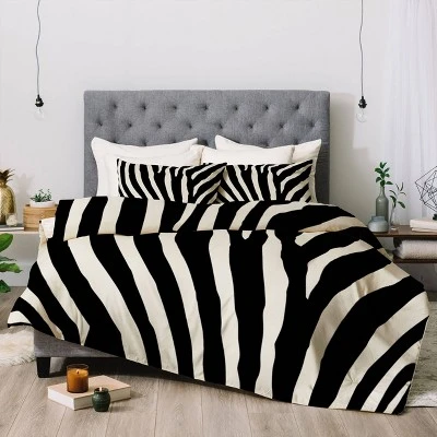 Natalie Baca Zebra Stripes Comforter Set 5 Natalie Baca Zebra Stripes Comforter Set - Image 3