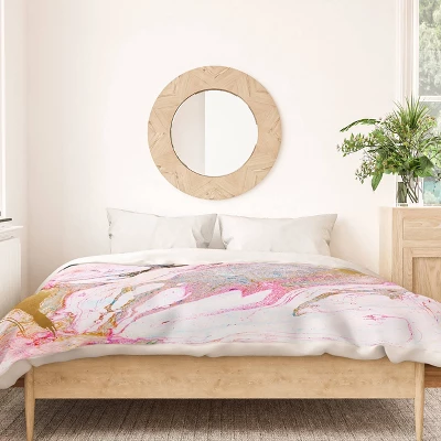 Deny Designs Iveta Abolina Winter Marble Duvet Cover Set 4 Deny Designs Iveta Abolina Winter Marble Duvet Cover Set - Image 2