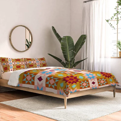 Deny Designs Gabriela Fuente Ayala Comforter Set Beige 3 Deny Designs Gabriela Fuente Ayala Comforter Set Beige