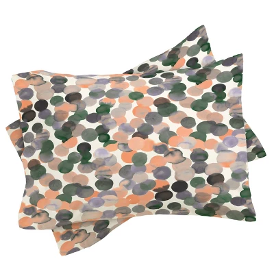 Amy Sia Gracie Spot Comforter Set Orange - Deny Designs 4 Amy Sia Gracie Spot Comforter Set Orange - Deny Designs - Image 2