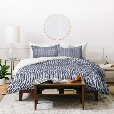 Indigo Little Arrow Design Co Arcadia Duvet Cover - Deny Designs 3 Indigo Little Arrow Design Co Arcadia Duvet Cover - Deny Designs