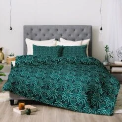 Holli Zollinger Maisey Teal Comforter Set - Deny Designs 9 Holli Zollinger Maisey Teal Comforter Set - Deny Designs -Deny Designs Shop GUEST 5c4d744b 7dd7 472d a943 74a25a2dad05