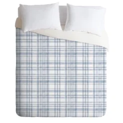 Little Arrow Design Co Winter Watercolor Plaid Duvet Cover Set Blue - Deny Designs -Deny Designs Shop GUEST 6ab0f10d fd05 4ec5 a6c1 279ce2d6335f