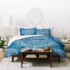 RosebudStudio Sweet Mandala Duvet Cover Set Blue - Deny Designs
