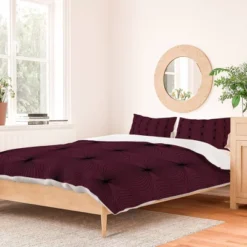 Colour Poems Geometric Orb Pattern XVI Duvet Cover & Sham Set - Deny Designs