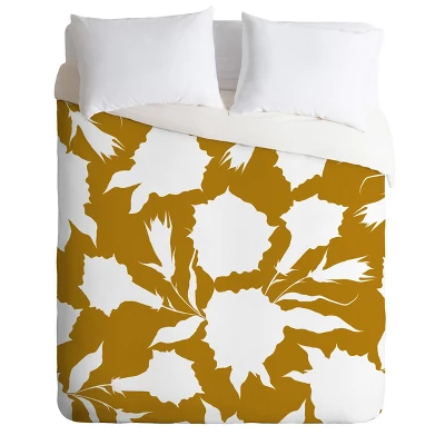Iveta Abolina La Jardin Noir Duvet Cover Set Neutral - Deny Designs 7 Iveta Abolina La Jardin Noir Duvet Cover Set Neutral - Deny Designs - Image 5
