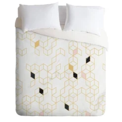 Florent Bodart Keziah Scandinavian Pattern Comforter Set Yellow - Deny Designs -Deny Designs Shop GUEST 752f5f29 db65 4327 88de a6c0177dd82a