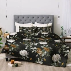 Iveta Abolina Helaine Night Cotton Comforter & Sham Set - Deny Designs -Deny Designs Shop GUEST 7ab06112 08d3 4684 89a5 78ec7447293d