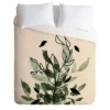 Aleeya Jones Leaves Duvet Set - Deny Designs