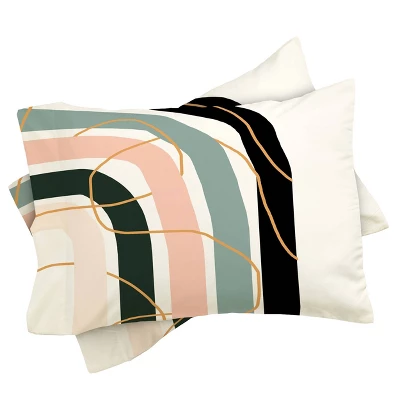 Aleeya Jones Unsettled Rainbow Comforter Set - Deny Designs 4 Aleeya Jones Unsettled Rainbow Comforter Set - Deny Designs - Image 2