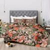 Marta Barragan Camarasa Olives In The Flowers Comforter & Sham Set - Deny Designs