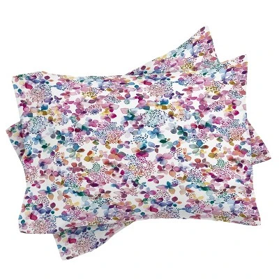 Ninola Design Hydrangea Flowers Duvet Set - Deny Designs 4 Ninola Design Hydrangea Flowers Duvet Set - Deny Designs - Image 2