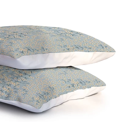 Deny Designs BlueLela Seamless Pattern Design Duvet Cover Set Blue 6 Deny Designs BlueLela Seamless Pattern Design Duvet Cover Set Blue - Image 4