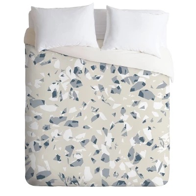 Wagner Campelo Marmorite Duvet Set Blue - Deny Designs 6 Wagner Campelo Marmorite Duvet Set Blue - Deny Designs - Image 4
