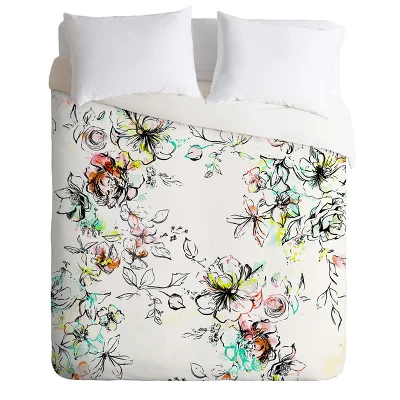 Pattern State Camp Floral Duvet Set - Deny Designs 6 Pattern State Camp Floral Duvet Set - Deny Designs - Image 4