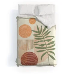 Domonique Brown Blurred Lines Polyester Comforter & Sham Set Ivory/Pink - Deny Designs -Deny Designs Shop GUEST 9af787e5 f52f 4eab b88e 34a63d6a5b4b