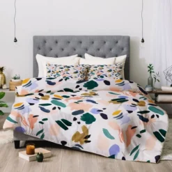 Deny Designs Shop 4 Marta Barragan Camarasa Terrazzo Brushstrokes Comforter Set - Deny Designs