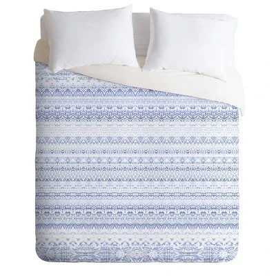 Gabriela Fuente Margot Duvet Set Blue - Deny Designs 6 Gabriela Fuente Margot Duvet Set Blue - Deny Designs - Image 4