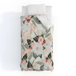 Floral Iveta Abolina Carmella Crème Duvet Cover Set Green - Deny Designs -Deny Designs Shop GUEST a59c2c8d 00a6 4d67 88f6 3dad6b9f0104