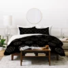 Black Florent Bodart Geo Circles Golden Duvet Cover - Deny Designs -Deny Designs Shop GUEST ad3cf77f 2939 4bad 998c 2cb998dea37d