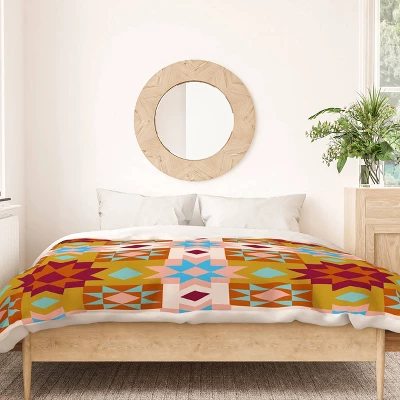 Deny Designs Gabriela Fuente Ayala Duvet Cover Set Beige 4 Deny Designs Gabriela Fuente Ayala Duvet Cover Set Beige - Image 2