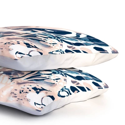 Cayenablanca Jungle Memoirs Lightweight Pillowcase Standard Pink - Deny Designs 4 Cayenablanca Jungle Memoirs Lightweight Pillowcase Standard Pink - Deny Designs - Image 2