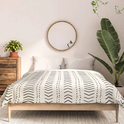 Iveta Abolina Mud Cloth Inspo VIII Comforter Set Cream - Deny Designs 4 Iveta Abolina Mud Cloth Inspo VIII Comforter Set Cream - Deny Designs - Image 2