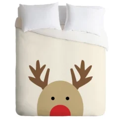 Allyson Johnson Reindeer Duvet Cover Set Neutral - Deny Designs -Deny Designs Shop GUEST bb4d83f3 c6be 4036 81fe 15827d83b90f