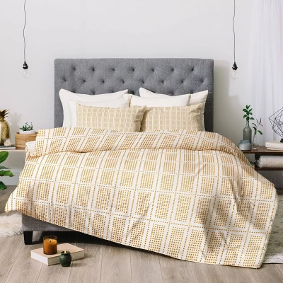 Dotty Boho Geometric Cotton Comforter & Sham Set - Deny Designs 5 Dotty Boho Geometric Cotton Comforter & Sham Set - Deny Designs - Image 3