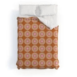 Retro Jumbo Daisy Schatzi Brown Duvet Cover Set Orange/White - Deny Designs 9 Retro Jumbo Daisy Schatzi Brown Duvet Cover Set Orange/White - Deny Designs -Deny Designs Shop GUEST cac241d9 08b6 46bf 83cd 13b47397ee79
