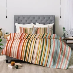 Magical Stripes Cotton Comforter & Sham Set - Deny Designs -Deny Designs Shop GUEST cf12aee1 3bdd 4f6d 8070 6504f2220568