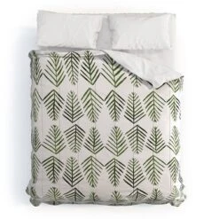 Deny Designs Angela Minca Pine Trees Comforter Set Green -Deny Designs Shop GUEST deab3e25 6b56 436a 8c26 57267517f2c7