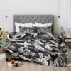 Marta Barragan Camarasa Jungle BW Comforter Set - Deny Designs