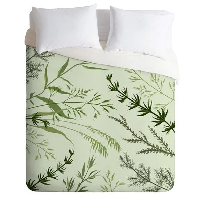Iveta Abolina Margaux IV Leaf Comforter Set - Deny Designs 8 Iveta Abolina Margaux IV Leaf Comforter Set - Deny Designs - Image 6