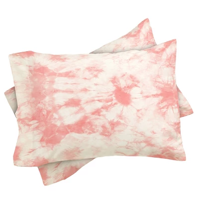 Amy Sia Tie Dye 3 Pink Duvet Set - Deny Designs 4 Amy Sia Tie Dye 3 Pink Duvet Set - Deny Designs - Image 2