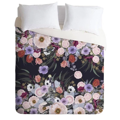 Iveta Abolina Afrodille Floral Comforter & Sham Set - Deny Designs 7 Iveta Abolina Afrodille Floral Comforter & Sham Set - Deny Designs - Image 5