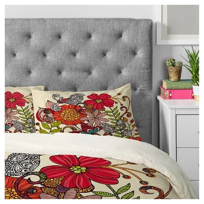 Valentina Ramos Harmonia Floral Pillow Sham (Standard) Red 1 Pc - Deny Designs 2 Valentina Ramos Harmonia Floral Pillow Sham (Standard) Red 1 Pc - Deny Designs