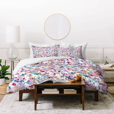 Ninola Design Hydrangea Flowers Duvet Set - Deny Designs 5 Ninola Design Hydrangea Flowers Duvet Set - Deny Designs - Image 3